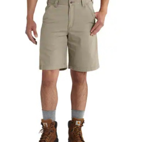 Carhartt Other - Carhartt Men’s Rugged Flex Relaxed Fit Canvas Work‎ Shorts, Tan, Size 46